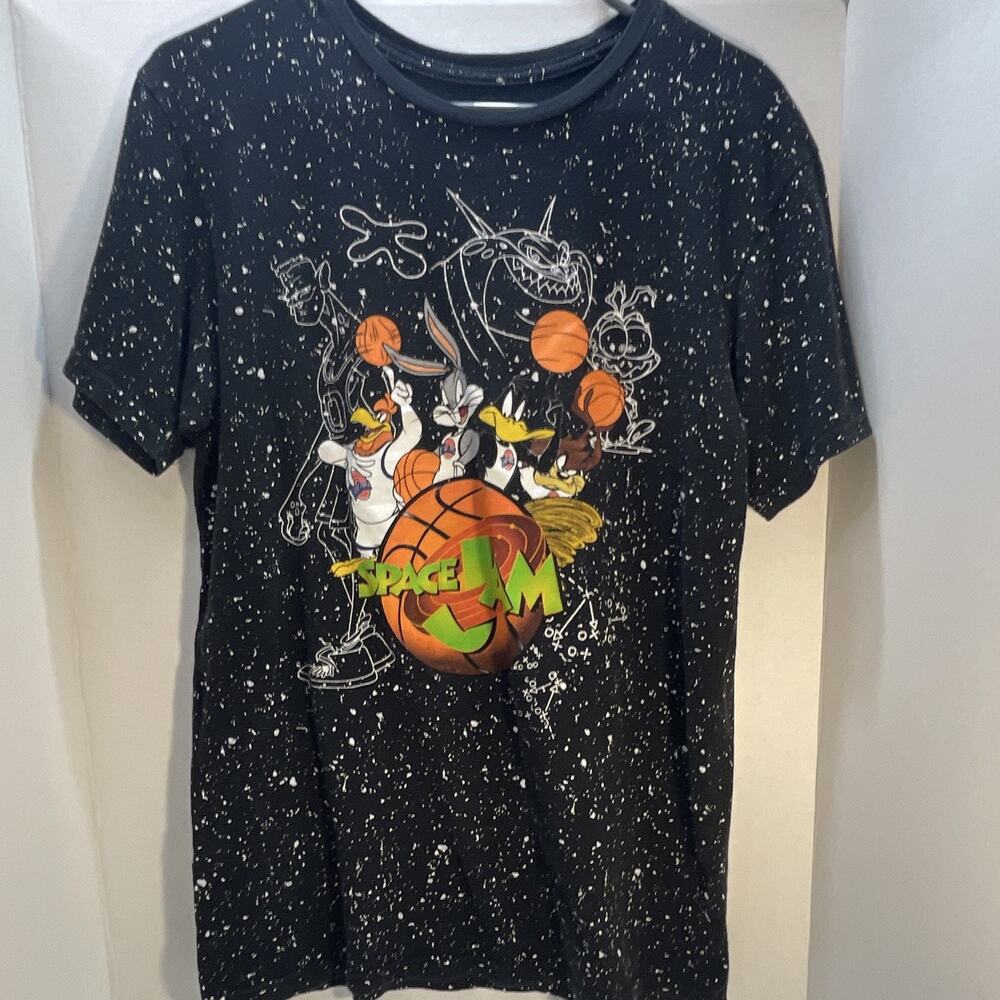 Men’s Classic Space, Jam, T-Shirt, Size Medium Throwback, Space Jam